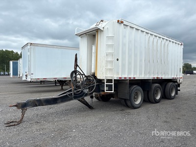 2006 Walinga BBPT2 22 ft 3 in Tri/A A-Train Pup Live Bottom Grain Trailer