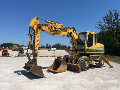 2010 Liebherr A314 Litronic Pelle Sur Pneus Koparka kołowa