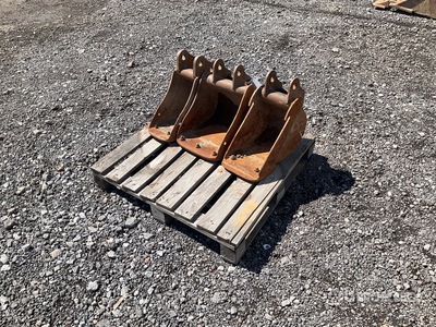 Quantity of (3) Digging 220mm, 290mm & 180mm Cazo para excavadora