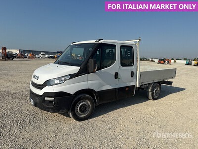 Iveco Daily 35-120 Crew Cab Flatbed Truck