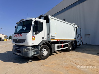 2010 Renault Premium 310DXi 6x2 Camion Benne A Ordures Menageres Waste Collection Truck