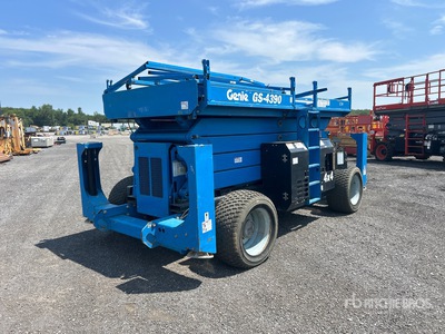 2017 Genie GS4390 4x4 Diesel Scissor Lift
