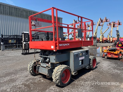 2017 Skyjack SJ6826 RT 4x4 Diesel Scissor Lift