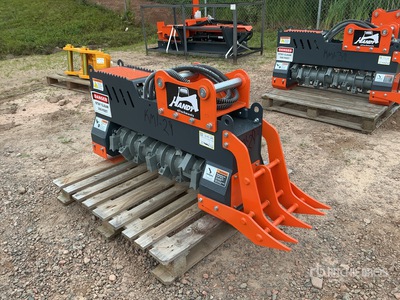 2026 Handy HEM32 35 in Excavator Mulcher - Fits Cat 306/307 (Unused)