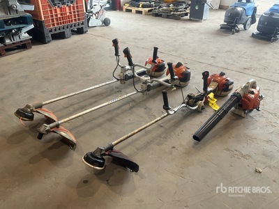 Quantity of (4) Stihl Strimmers and Leaf blower