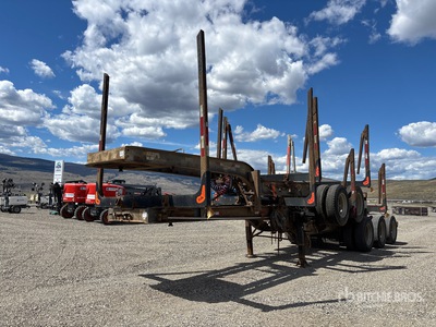 2006 Doepker Tri/A Super B-Train Lead Short Wood Log Trailer
