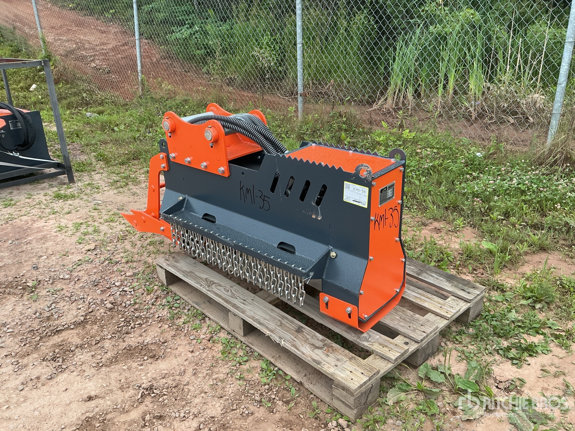 2026 Handy HEM32 35 in Excavator Mulcher - Fits Cat 306/307 (Unused)