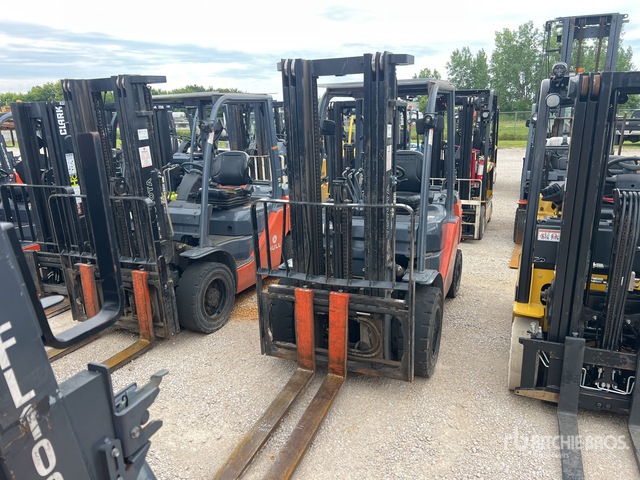 2023 Toyota 50-8FGU30 5620 lb Pneumatic Tire Forklift