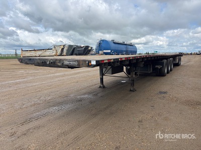 2015 Lode King PFJ32-3L 32 ft Super B-Train Lead Flatbed Trailer