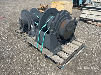 Quantity of (2) Pullmaster 60 Ton Guyline Winch (Unused)