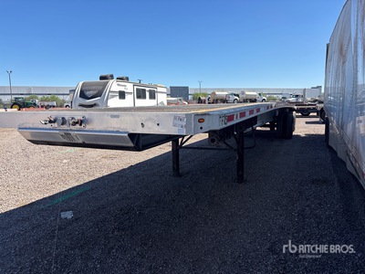 2016 Fontaine Revolution 80000 lb 48 ft T/A Spread Axle Flatbed Trailer