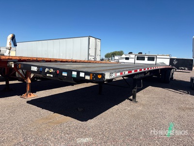 2019 Fountaine Revolution 80000 lb 48 ft T/A Spread Axle Flatbed Trailer