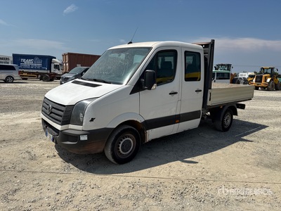 2014 Volkswagen Crafter Crew Cab Flatbed Truck