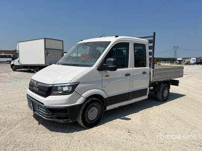 2018 MAN TGE 3.140 4x4 Crew Cab Camión Caja Abierta