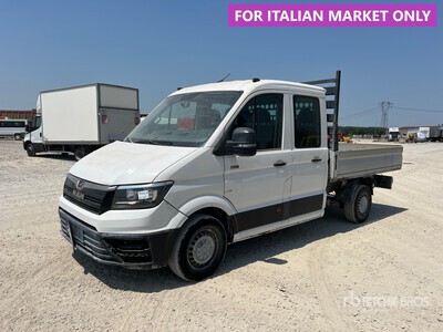 2018 MAN TGE 3.140 4x4 Crew Cab Flatbed Truck
