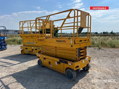 2008 Haulotte Compact12 Electric Scissor Lift (Inoperable)