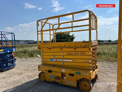 2008 Airo X12EW Electric Scissor Lift (Inoperable)