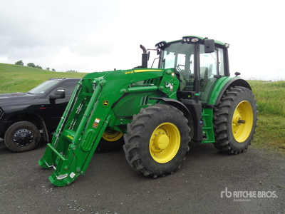 John Deere 6155M 4WD Tractor