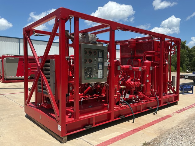 2018 CLS Ariel JGA-4 Skid-Mounted Housed in DNV 2.7.1 Certified Crash Frame Nitrogen Booster Compressor (Unused)