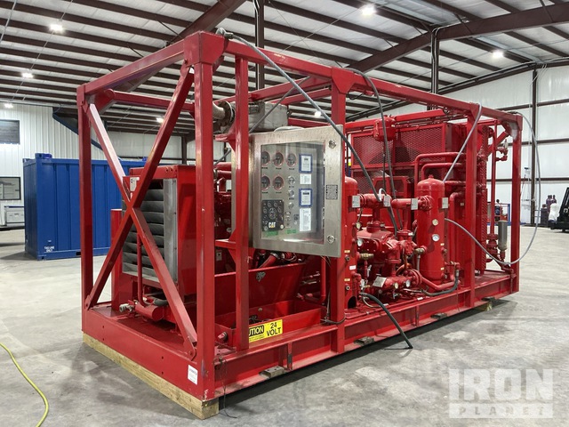 CLS Ariel JGA-4 Booster 4000 cfm Skid-Mounted JGA-4 Booster Housed in DNV 2.7.1 Certified Crash Frame Booster Compressor (Unused)