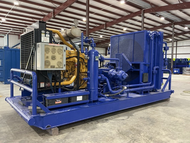 2012 Keystone Drill Ariel JGJ-2 Booster 2500 cfm Skid-Mounted Booster Compressor