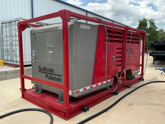 2013 Sullivan Palatek D1150XHAF 1150 cfm Skid-Mounted Air Compressor