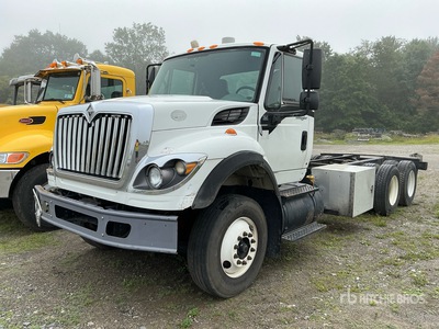 2009 International 7600 6x4 Cab and Chassis