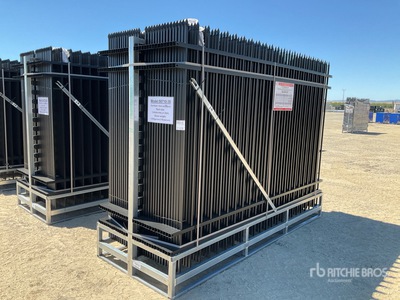 Quantity of (30) 2026 SUNTOP S0710-30 10 ft x 7 ft Powder Coated Zaun (Unused)
