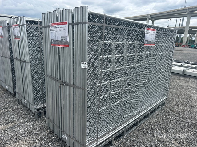 Quantity of (32) 2026 SUNTOP S0610-32 10 ft x 6 ft Chain Link Temporary Site Fence (Unused)