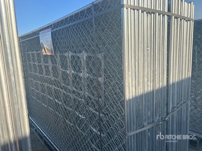 Quantity of (32) 2026 SUNTOP S0610-32 10 ft x 6 ft Chain Link Temporary Valla (Unused)