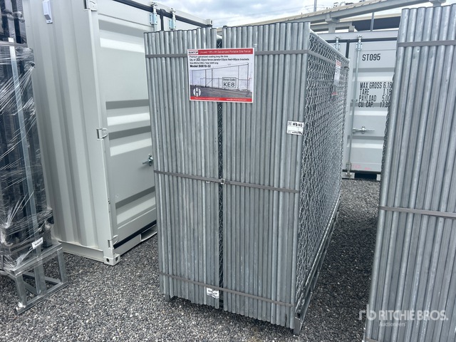 Quantity of (32) 2026 SUNTOP S0610-32 10 ft x 6 ft Chain Link Temporary Site Fence (Unused)