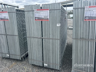 Quantity of (32) 2026 SUNTOP S0610-32 10 ft x 6 ft Chain Link Temporary Site Fence (Unused)