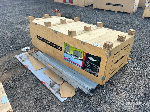 2026 SUNTOP S3640 36 ft x 40 ft Container Shelter (Unused)