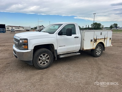 2016 Chevrolet Silverado 3500HD 4x4 Autocarro di servizio