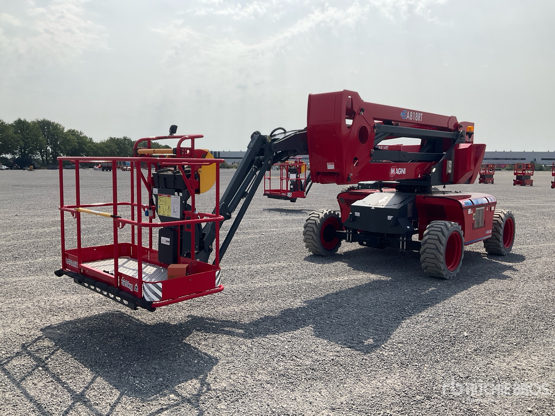 2025 Magni EAB18RT.1 2WS 4WD Electric Articulating Boom Lift (Unused)