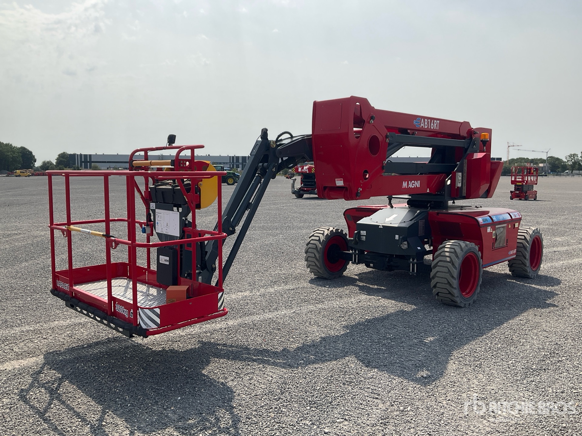 2025 Magni EAB16RT.1 2WS 4WD Electric Articulating Boom Lift (Unused)