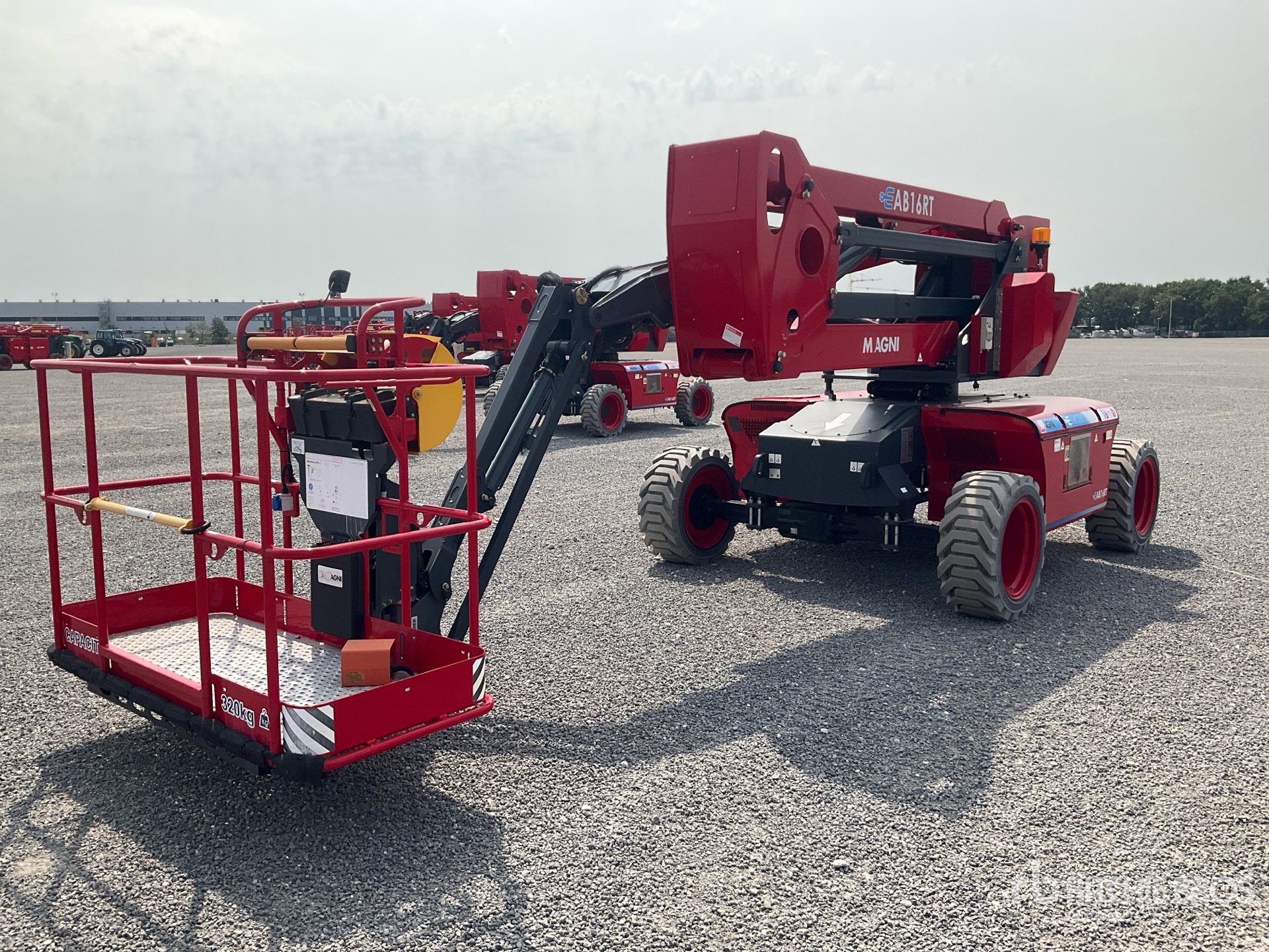 2025 Magni EAB16RT.1 2WS 4WD Electric Articulating Boom Lift (Unused)