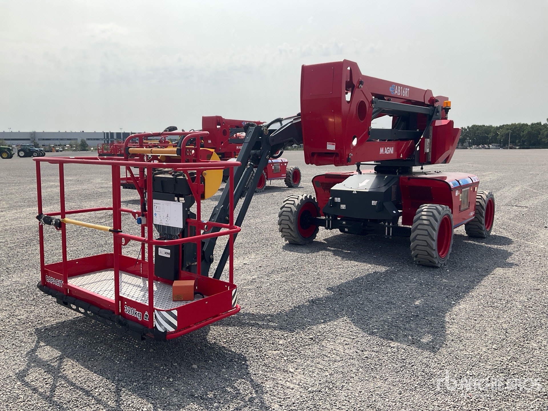 2025 Magni EAB16RT.1 2WS 4WD Electric Articulating Boom Lift (Unused)