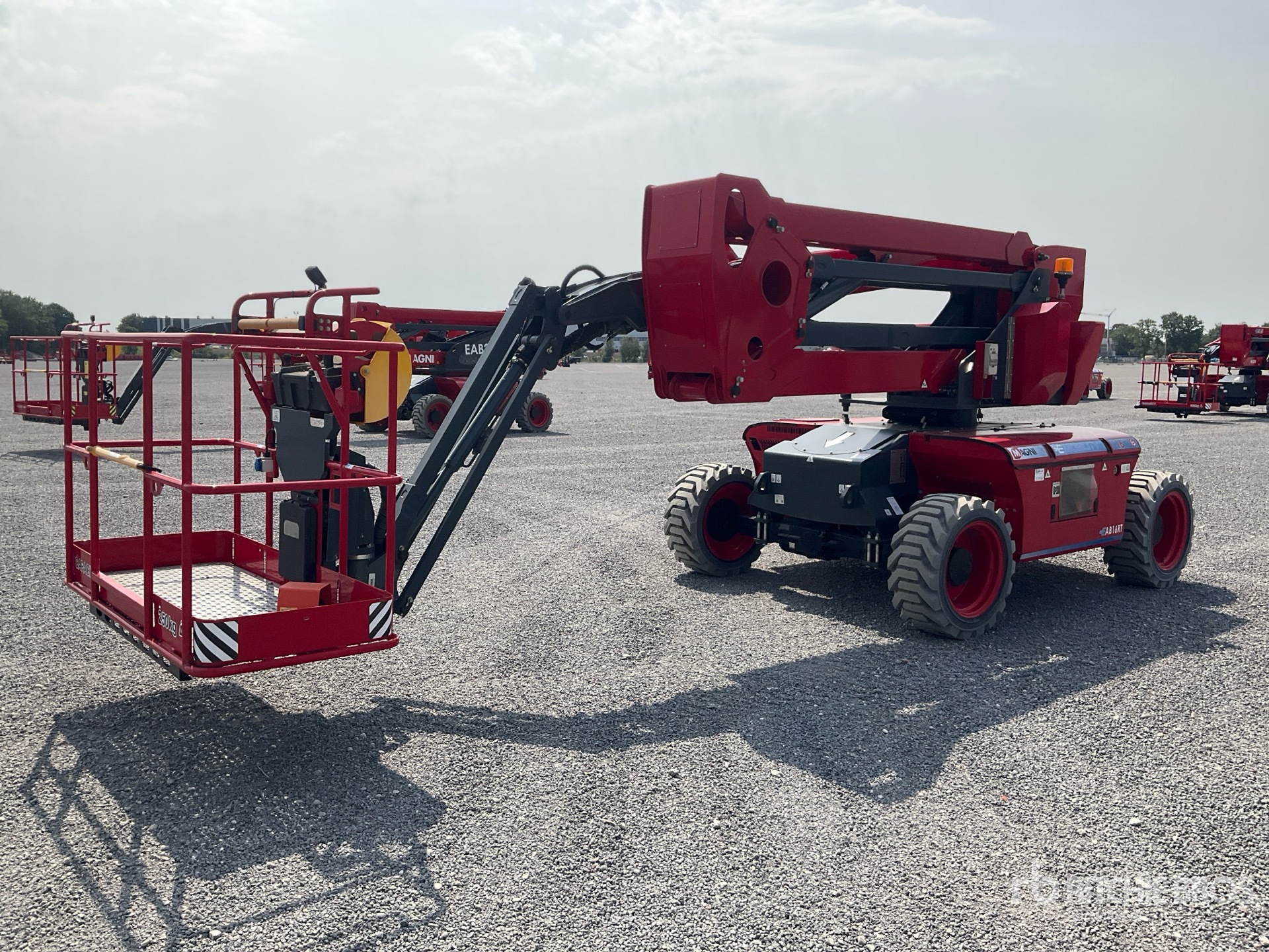 2024 Magni EAB16RT 4WD Electric Articulating Boom Lift (Unused)