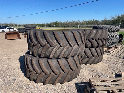 Quantity of (4) Goodyear lsw 800/55R46 Tires - Fits John Deere R4060