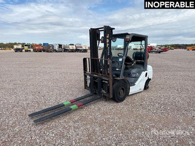 2009 Toyota 8FGF25 1500 kg LQ PRPN GS Wózek widłowy (Inoperable)