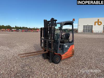 2016 Toyota Traigo 48 15 1380 kg PALLET ELECTRIC Electric Forklift (Inoperable)