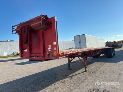 2004 Transcraft 45 ft T/A Flatbed Trailer