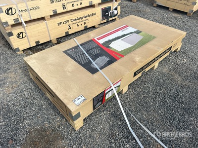 2026 SUNTOP SC1220 Single Garage Metal Shed (Unused)
