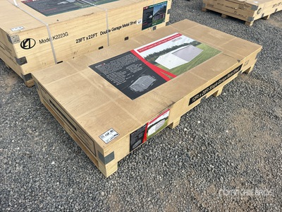 2026 SUNTOP SC1220 Single Garage Metal Shed (Unused)