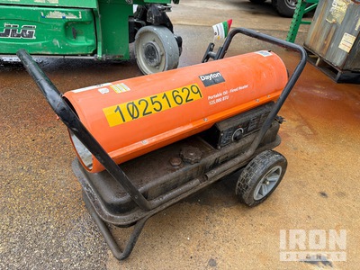 Dayton 125000 BTU Calefactor de espacio