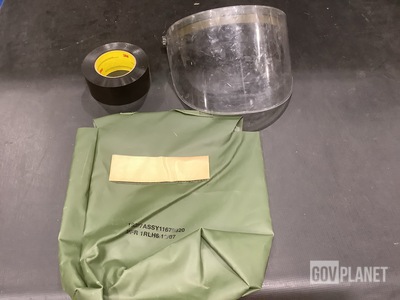 (38) Riot Face Shields, (1) Box of Insulated Tape & Assorted Items