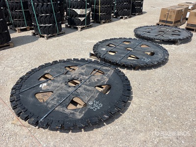 Quantity of (3) 63 in Rock Saw Blades