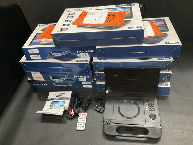 (10) Fangor F-BR101 Portable Blu-Ray Disc/DVD Players