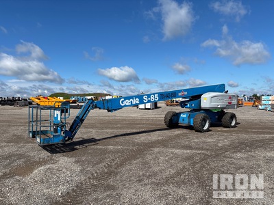2010 Genie S-85 4WD Diesel Piattaforma monobraccio